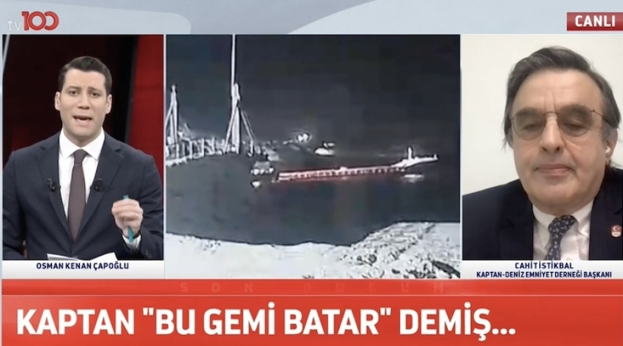 BATUHAN A. Gemisinin Batışını Dernek Başkanımız Tüm Yönleriyle Değerlendirdi